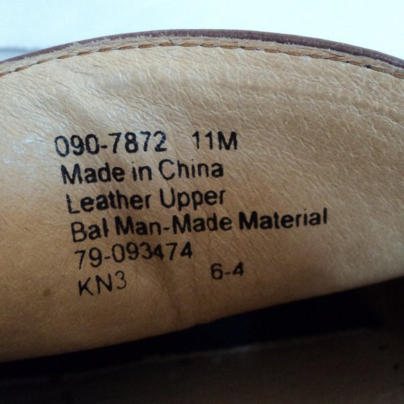 Dockers Men's 11 M Leather Loafers Shoes Black Brown Slip On Tassels Heels - Picture 6 of 13